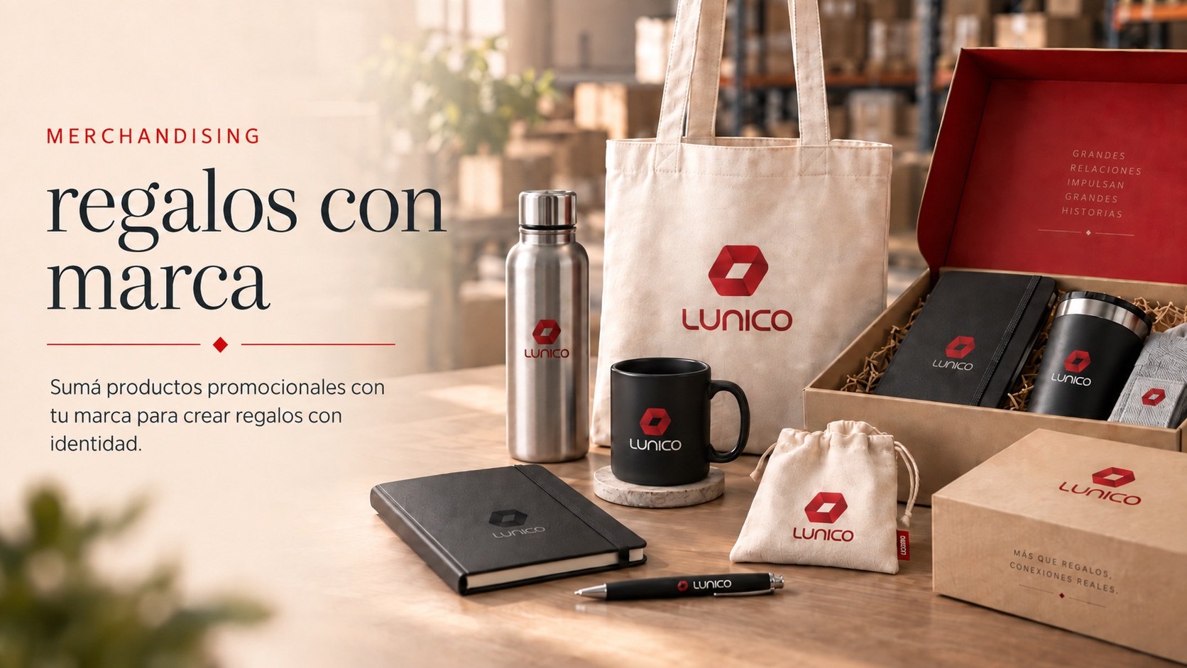 Merchandising: regalos con marca