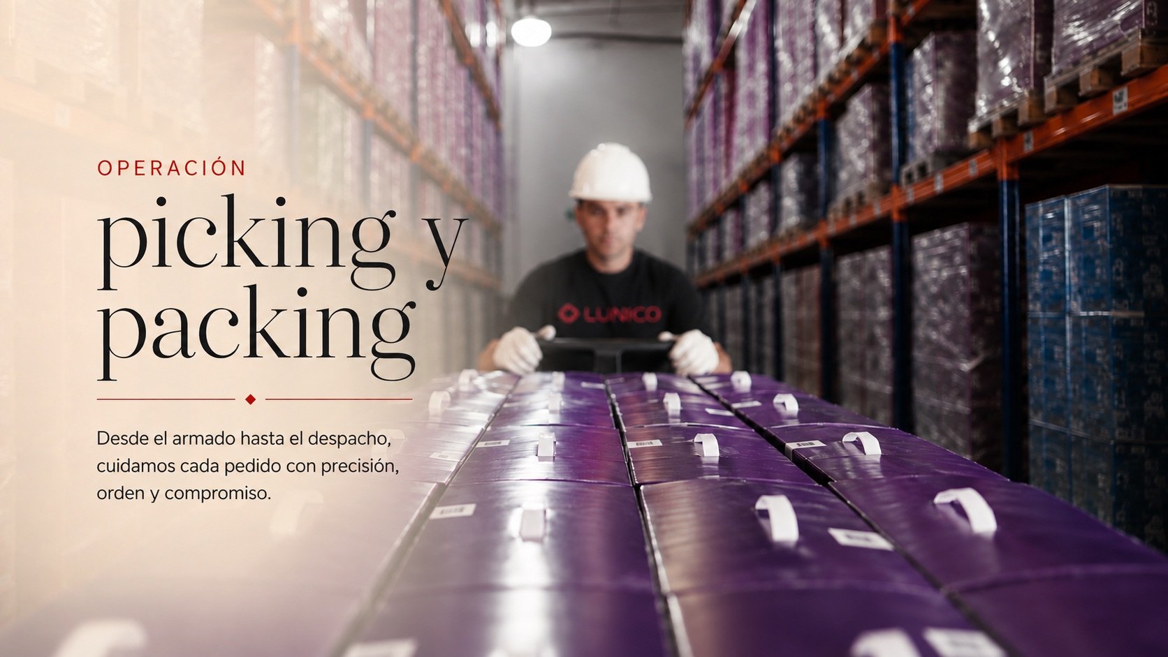 Operación: picking y packing